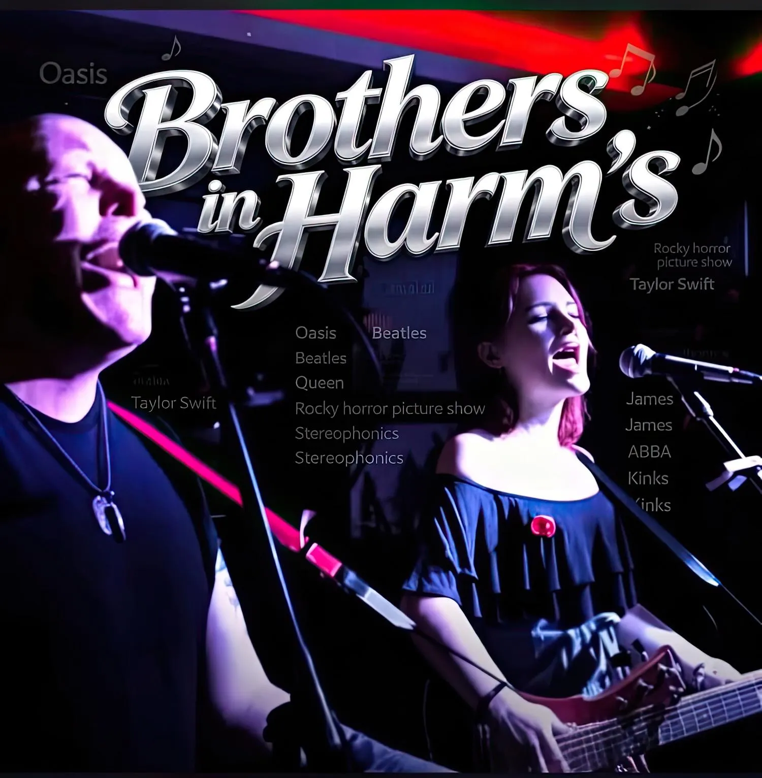 Brothers in Harm's promotional photo